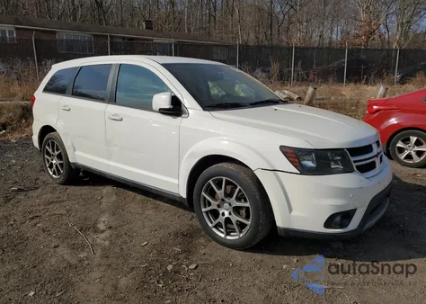 2016 Dodge Journey R/T z USA, uszkodzony, nr VIN 3C4PDCEG1GT230735